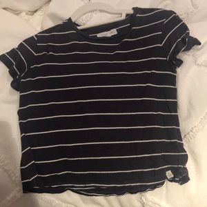 Striped Girls Short Sleeve Top
